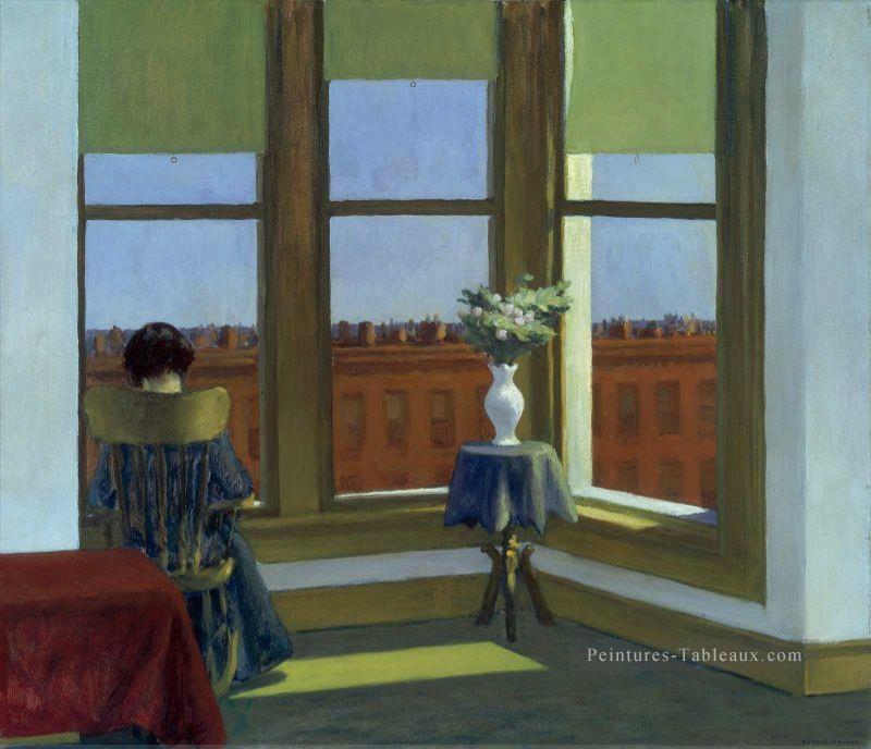 chambre à brooklyn 1932 Edward Hopper Peintures à l'huile
